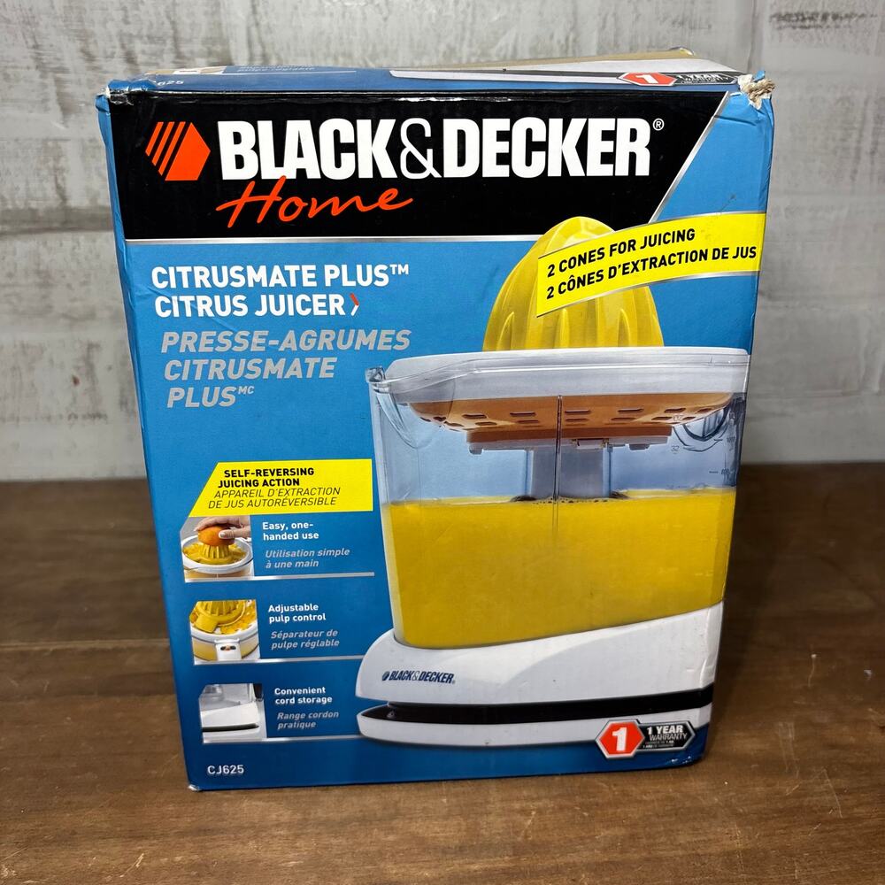 Black & Decker CitrusMate Plus Citrus Juicer